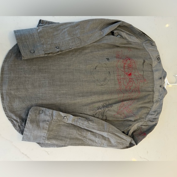 Diesel project cotton men’s shirt. Size medium - slim fit. - Picture 4 of 9